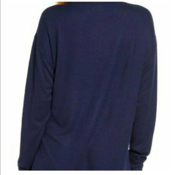 Bp. Navy Snowflake Fairisle Sweater Small - Picture 3 of 4